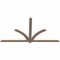 Ekena Millwork Redmond Smooth Timber Gable Bracket, Douglas Fir, 84"W x 45"H x 1 1/2"D x 3 1/2"F, 13/12 Pitch GBW084X45X0204RED00SDF - alternate 4